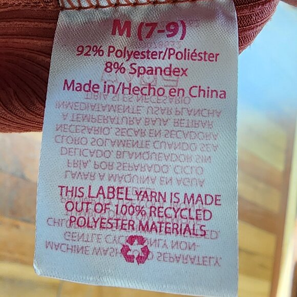 NWT No Boundaries Juniors Mauve Ribbed Tank Top Size Medium - Picture 10 of 11